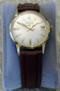 vintage elgin manual wind watch