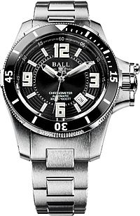 ball chronometer stainless watch