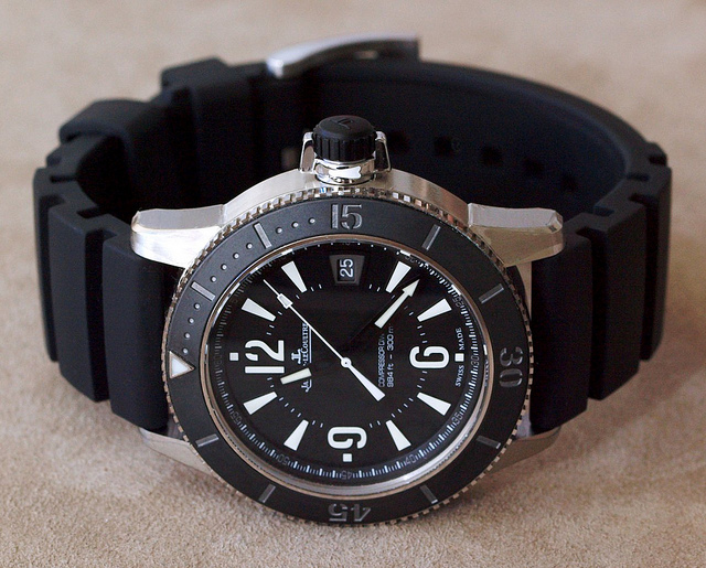 jaeger lecoultre navy seal black watch