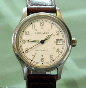 vintage hamilton self-winding watch