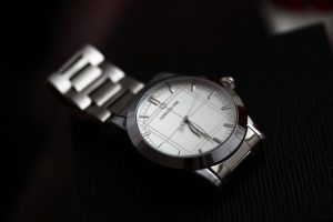 montblanc white dial mens watch