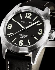 glycine incursore stainless steel automatic