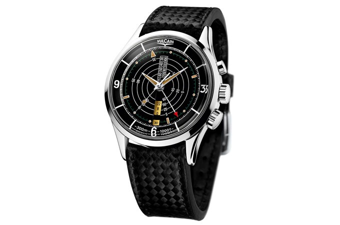 vulcain sports strap chronograph
