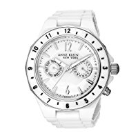 Anne Klein chronograph mother of pearl dial