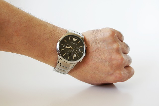 emporio armani wristwatch quartz display black