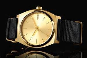 nixon gold mens watch repair quartz timepiece